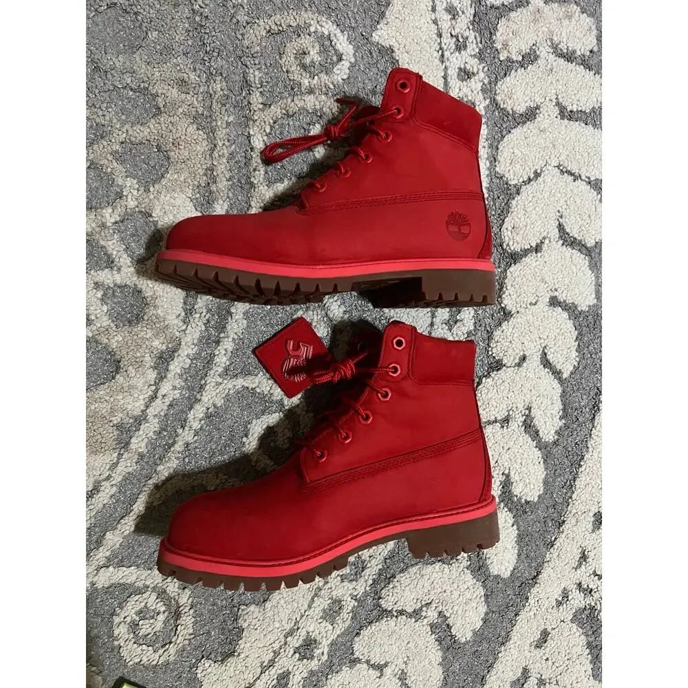 NWT❤️Junior Timberland® 50th Edition Premium 6-Inch Waterproof Boot sz4.5
